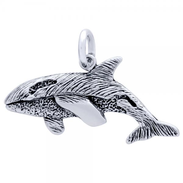 Pandantiv argint 925 in forma de balena [2]